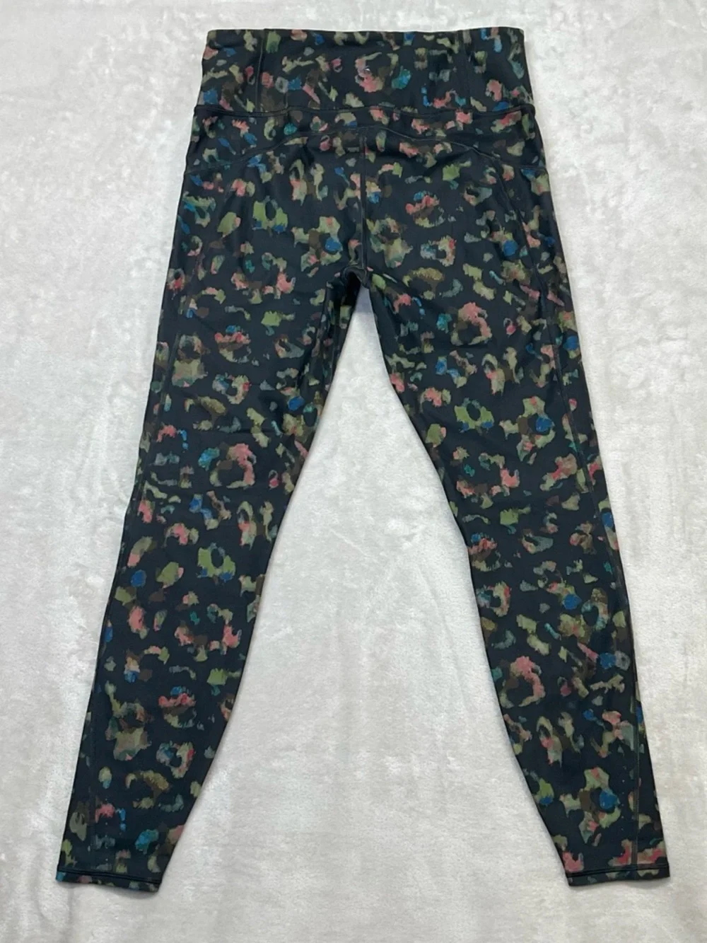 Athleta Rainier Leopard High Rise Tight Womens L - 29” Inseam - Picture 5 of 10